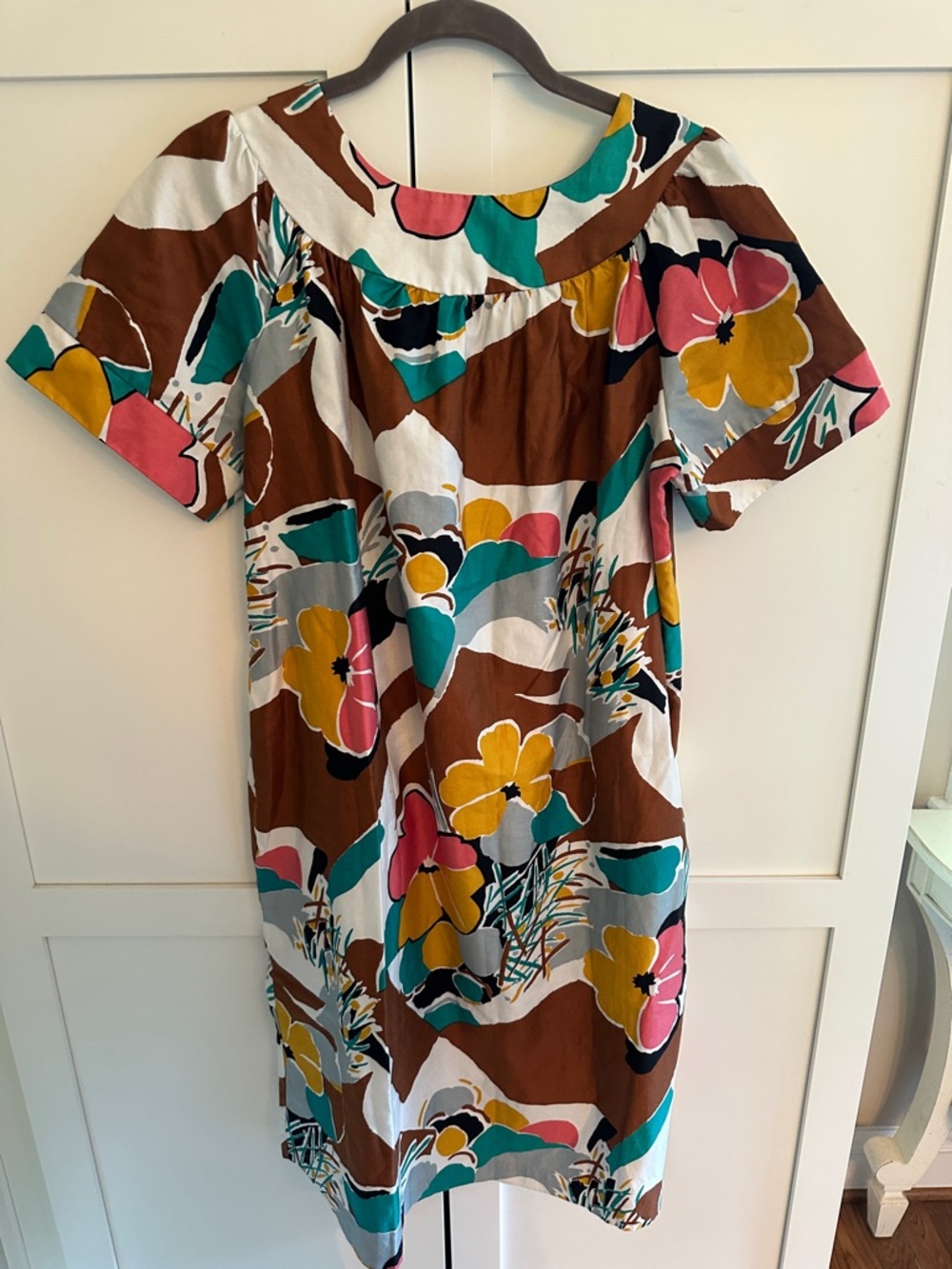 VINTAGE 1970s COTTON DRESS - Picture 6 of 6